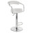 Amogne Swivel Upholstered Faux Leather Adjustable Height Counter Stool with Steel Frame-1594291249