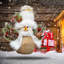 35cm PVC No Holiday Shaped Ornament