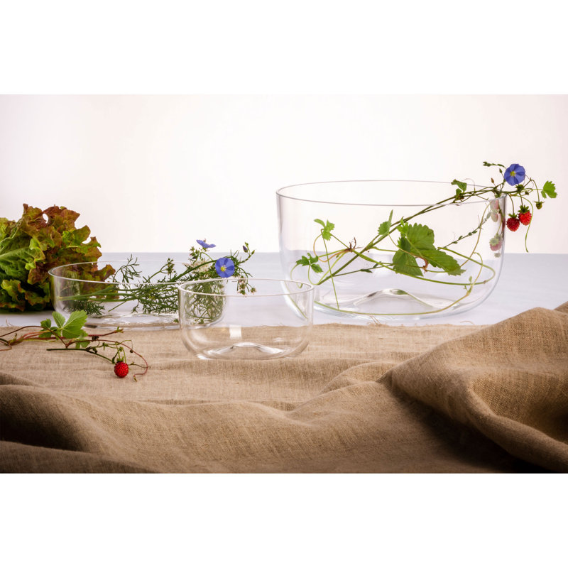 Deahna 17cm Crystal Dinner Plate