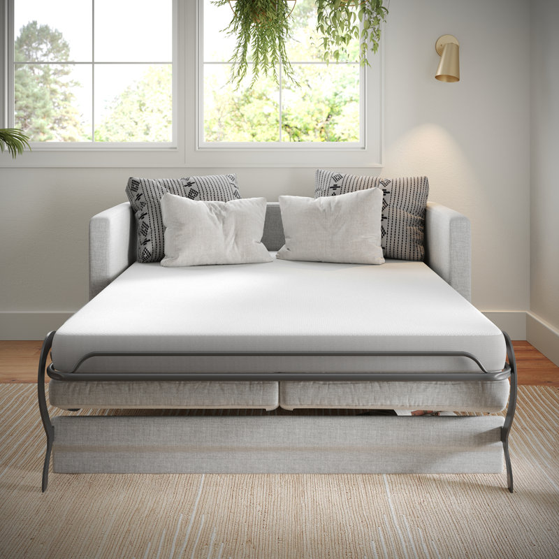 Cooling Memory Foam Mattress In A Box For Sleeper Sofa Or Dorm