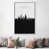 White Framed Canvas