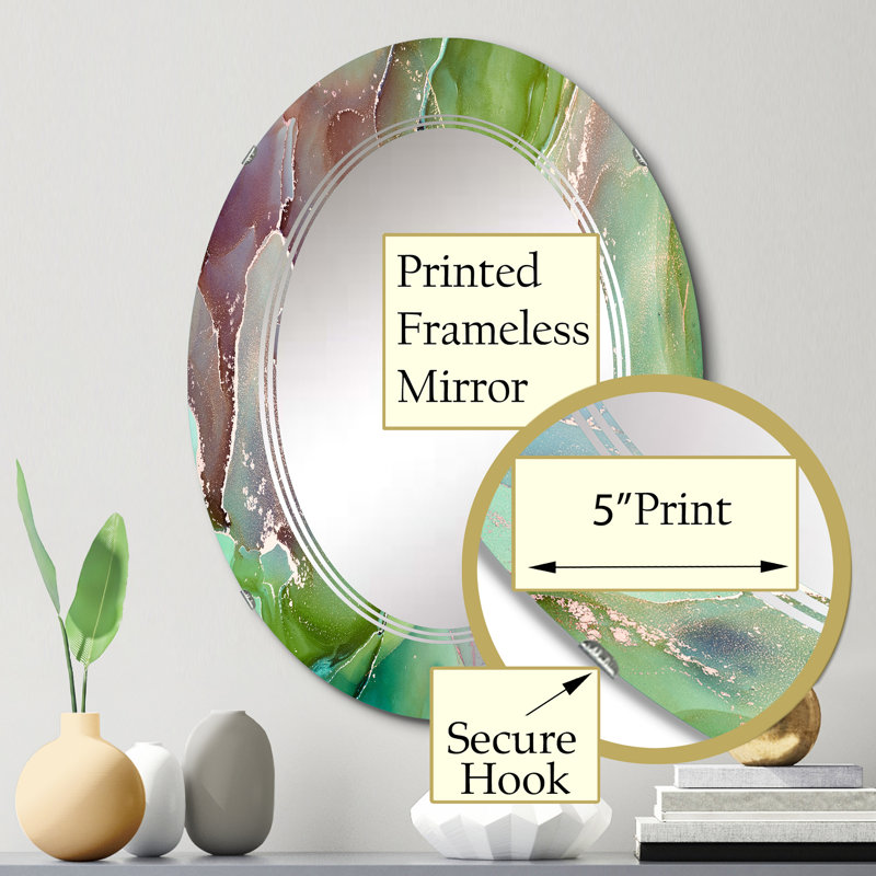 Miroir de salle de bain sans cadre, 30 po x 20 po