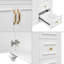 36" Bathroom Vanity With Ceramic Sink Bathroom Storagewith 4 Drawers-2053320666