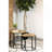 Natural And Black 2-Piece Nesting Table