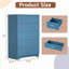 Commode 7 tiroirs l 27,6 po avec port Type-C et port USB-120925465