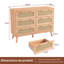 Solid Wood Rectangle Accent Chest