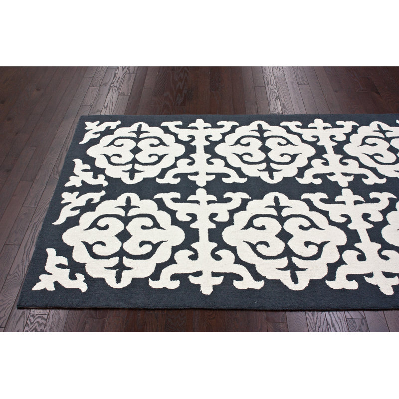 Tapis gris anthracite Eena, 7 pi 7,2 po x 9 pi 6 po