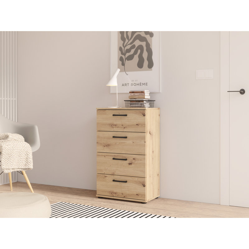 Wilkinson 4 - Drawer Rectangle Accent Chest