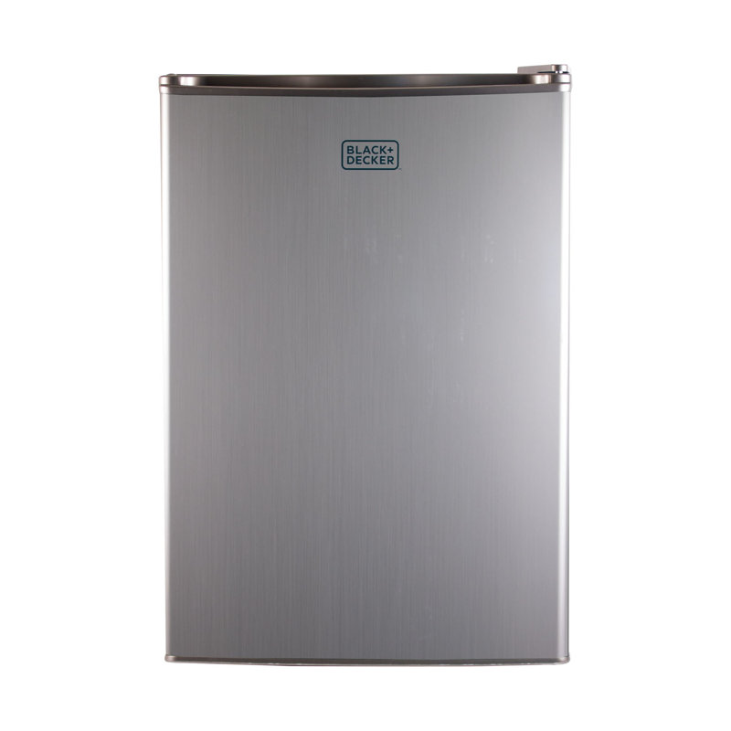 BCRK Series 2.5 cu. ft. Freestanding Mini Fridge with Freezer, Silver