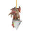 Diamond Dragon Gothic Hanging Figurine Ornament