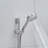 10 Inch Wall Mounted Shower System With Handheld Shower 2 Handle Shower Faucet Set High Pressure Shower Trim Kit With Slide Bar-113861815