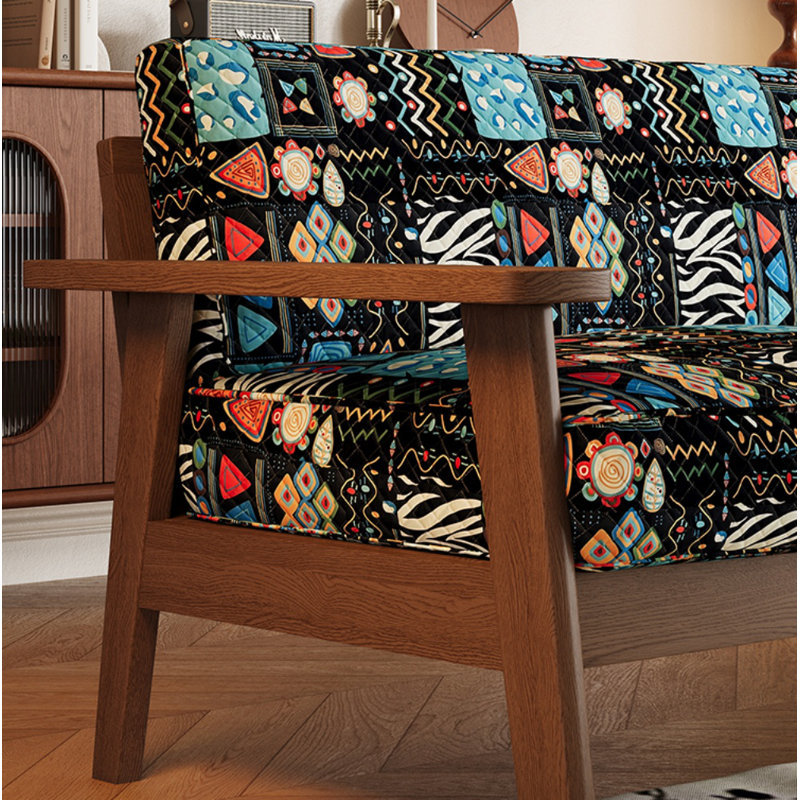 Retro Fabric Sofa