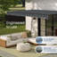 Retractable Home Patio Awning | Deck Canopy |UV Protection Sunshade | Manual Black Frame | Upgraded 2024-45055554-63869593-109194832