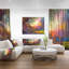 « couleur paysage », reproduction sur toile tendue-29503426