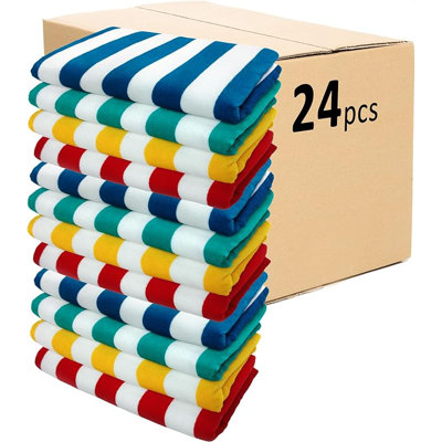 Breshae 100% Cotton Lightweight Beach Towel