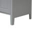 Meuble-lavabo 24 po avec lavabo, meuble-lavabo avec deux tiroirs et porte, tablette réglable, bois massif et panneau de fibres à densité moyenne-271755705