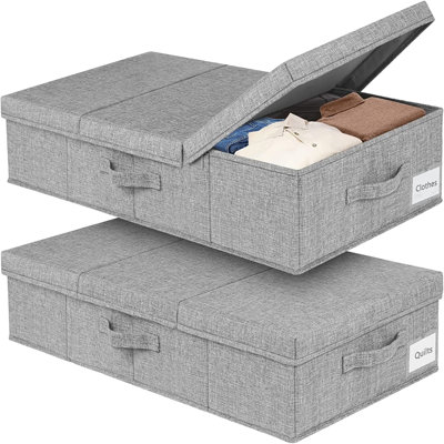 Ebern Designs Fabric Underbed Storage