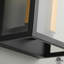 Lanterne murale d'extérieur, 20 po, E12, noir sable