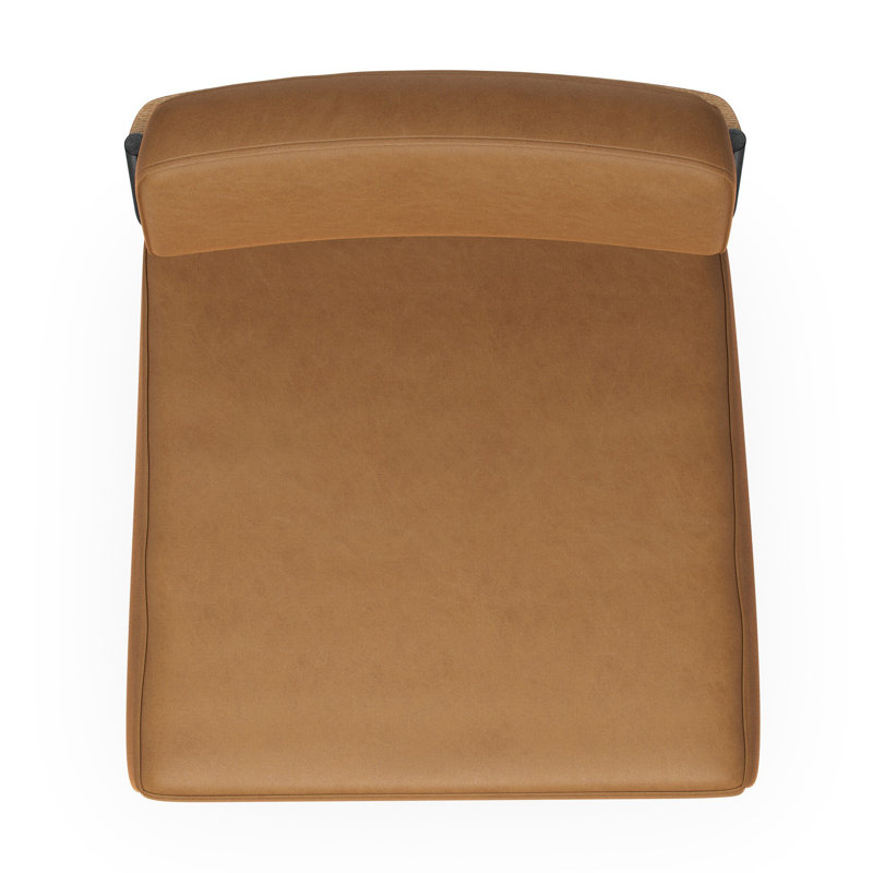 Popovich Dining Chair-Savile Flannel, Maestro Camel