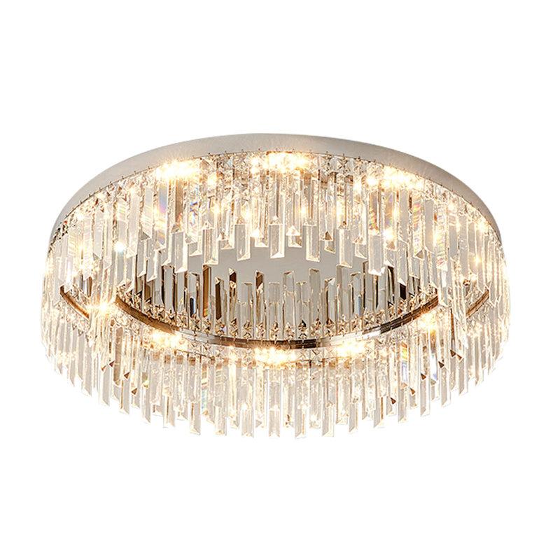 Plafonnier encastré en cristal 23,6 x 7,48 po mitsuyoshi
