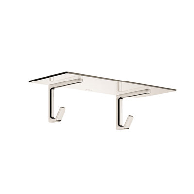 AXOR Universal Softsquare Towel Shelf With Robe Hooks