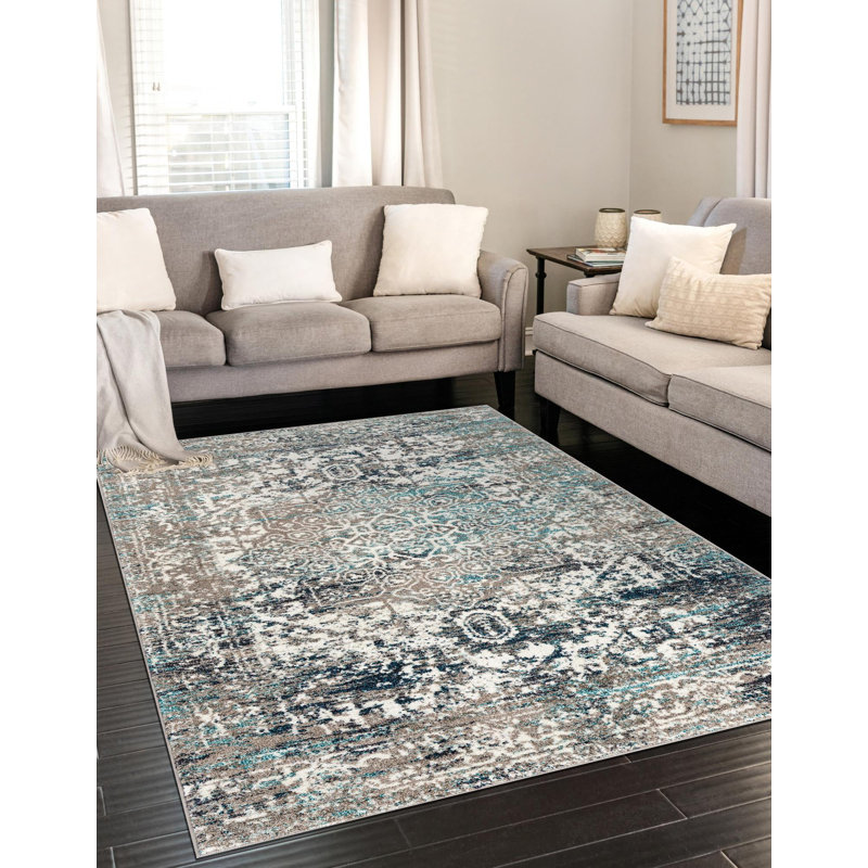 Inesse Oriental Indoor Rug, Rectangle 3'3" x 5'3"