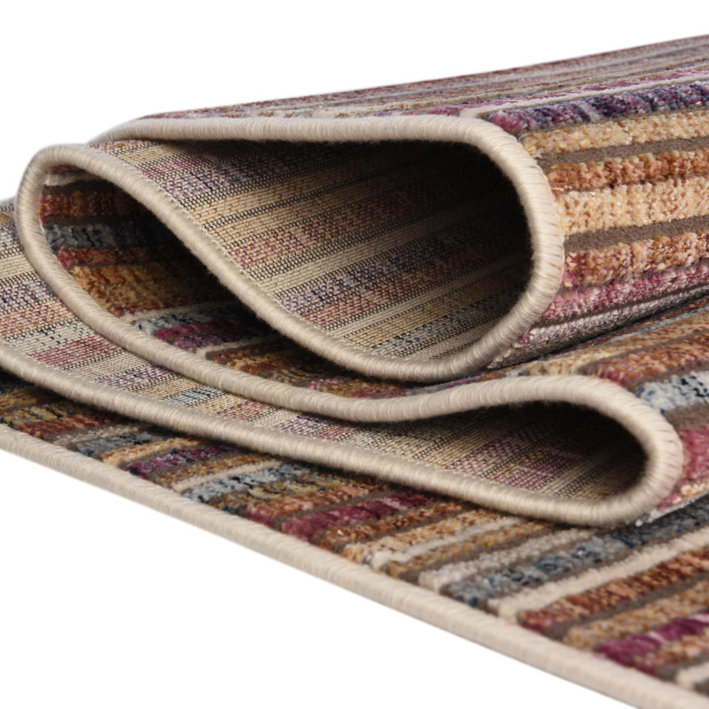 Amiliya Striped Indoor Rug, Rectangle 9' x 11'7"