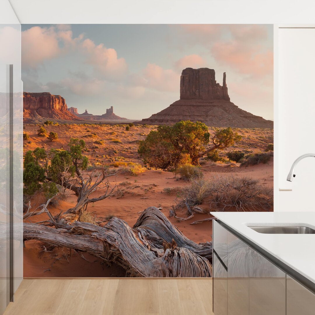 Strukturierte Fototapete Monument Valley Navajo Tribal Park 2,4 m x 240 cm