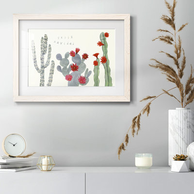 Collection de fleurs de cactus de Noël A