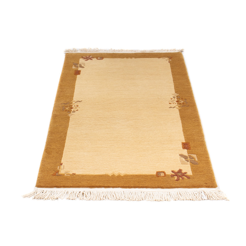 Oriental Nepal Rug - 140 x 71cm - Beige