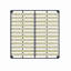 Structure de lit, tête de lit capitonnée avec un coussin extra-large, lit plateforme en chenille avec support double en lattes de métal et de bois, solide et stable, silencieux-670503278-670503267