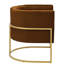 Fauteuil d'appoint rembourré Lanre-347023125
