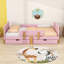 Lit plateforme avec tiroirs de rangement, garde-corps, tablette et crochets-1414244700-1414244703