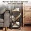 40cm W Engineered Wood Bedside Table