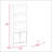 1-Drawer 3-Shelf Bookcase