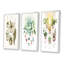 «Hanging Decorative Botanical Boho Plants VI», 3 pièces sur toile-914658545-914658546
