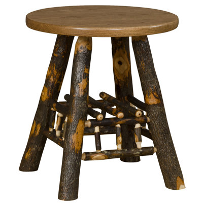 Aigner Solid Wood End Table