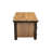 Fireside Lodge Hickory Log Enclosed Coffee Table - Three Drawer - Cognac - Standard-1470671340