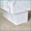 Table basse moderne en MDF texturé blanc pour le salon, spacieuse Assemblage rapide-1140249491