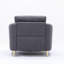 Yuina Gray Linen Chair