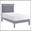 Mobilier de chambre classique en bois avec tête de lit à panneau tapissier 1pc-1068887657-1068887663