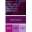 Abstrait couleur champ 4, art mural mauve en métal-1472553351