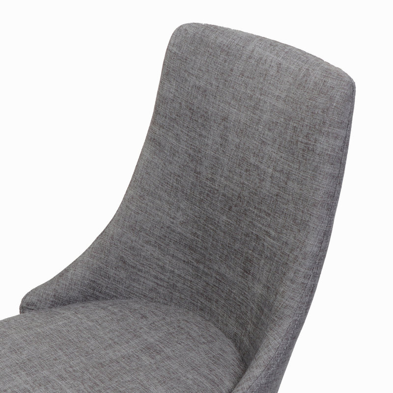 Chaise de salle à manger, Gris clair