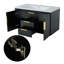 Meuble-lavabo mural 36 po avec lavabo en résine, armoire de rangement avec 2 tiroirs-1453555052