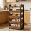 Organisateur de collations, support de panier à vin, support de rangement en bois