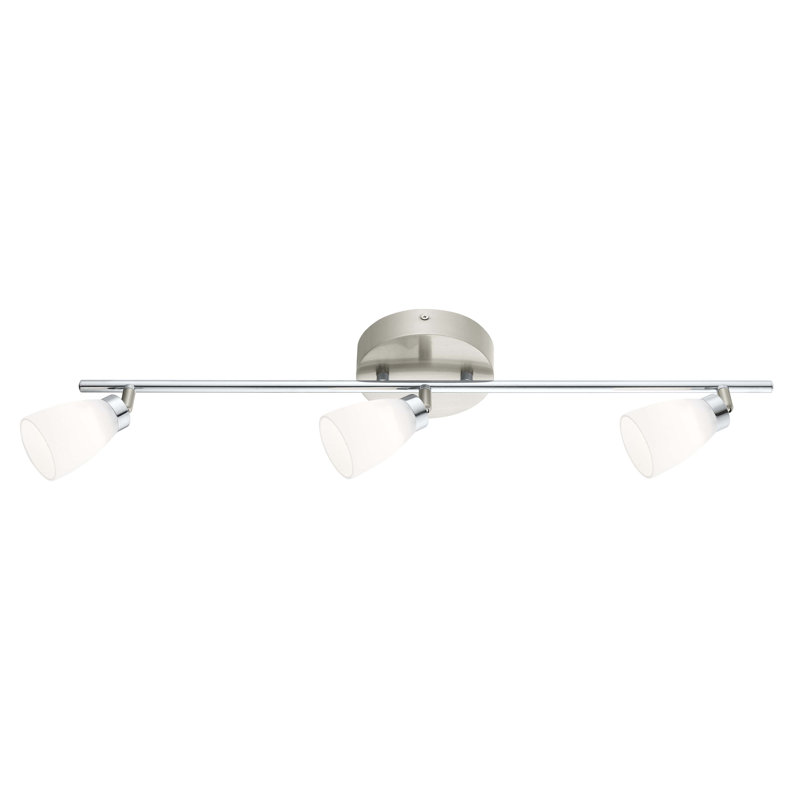 5.03'' 3 -Light Track Track Kit with Adjustable Head