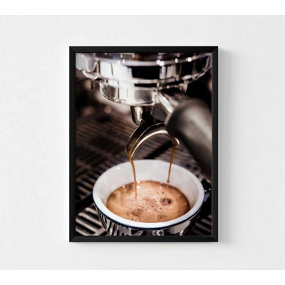Espresso Moment - Art mural photographie café