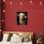 Chapeau de Noël Highland Cow, estampe numérique, design par Arlington Prints