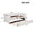 Twin Size Upholstered Daybed with Ergonomic Backrest and Trundle, Comfortable and Space-Saving-351204336