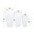 3 Piece Metal Light Weight Indoor Outdoor Planter with Tapered Base and Fluted Design Set-1675083479-1654019495
